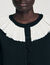 Cardigan with contrast collar