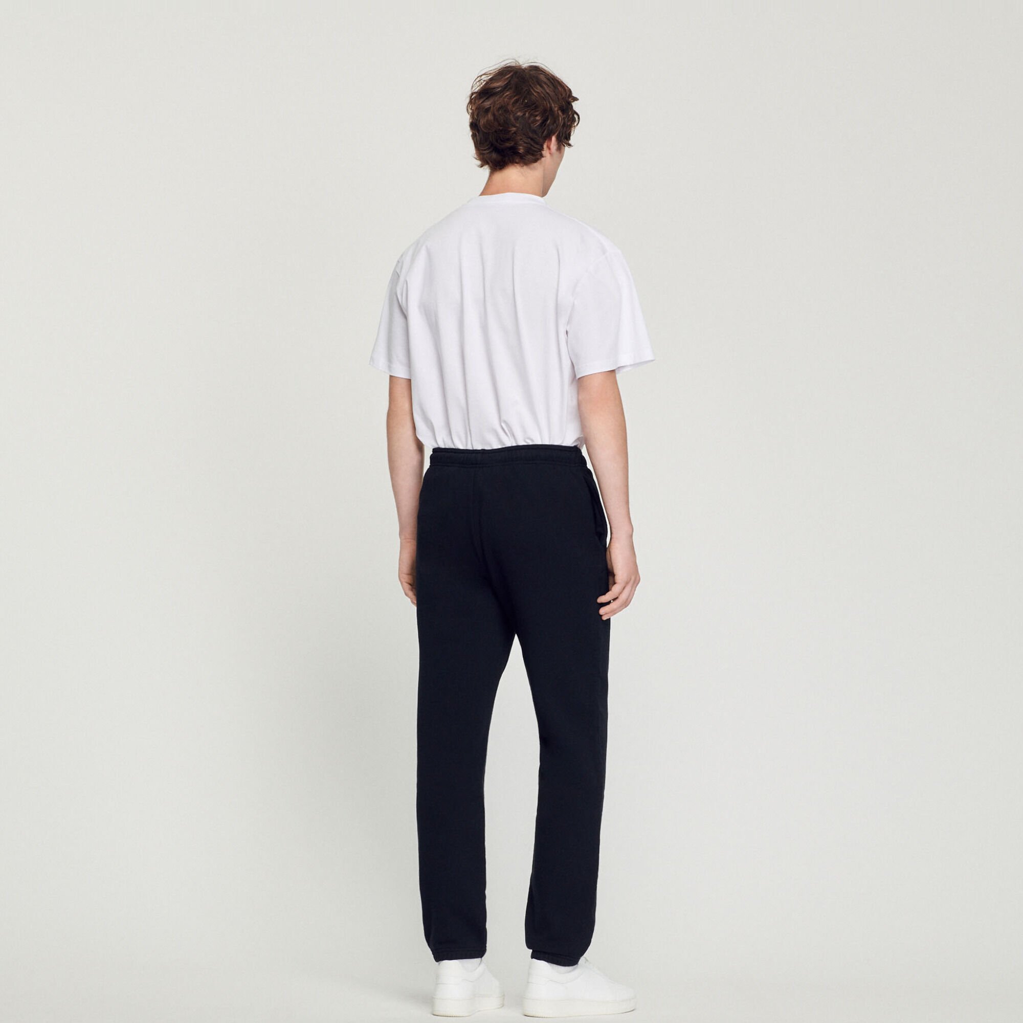 Joggers with Sandro Paris embroidery