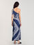 Bandana-print maxi dress