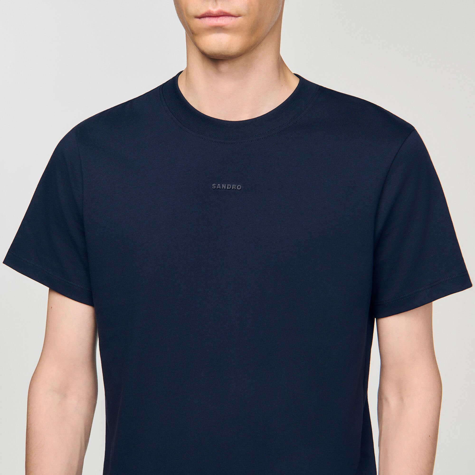 Cotton T-shirt with logo