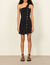 Short asymmetrical dress
