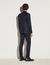 Flannel suit jacket