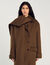 Oversized wool coat