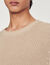 Cotton and silk sweater