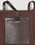 Suede tote bag