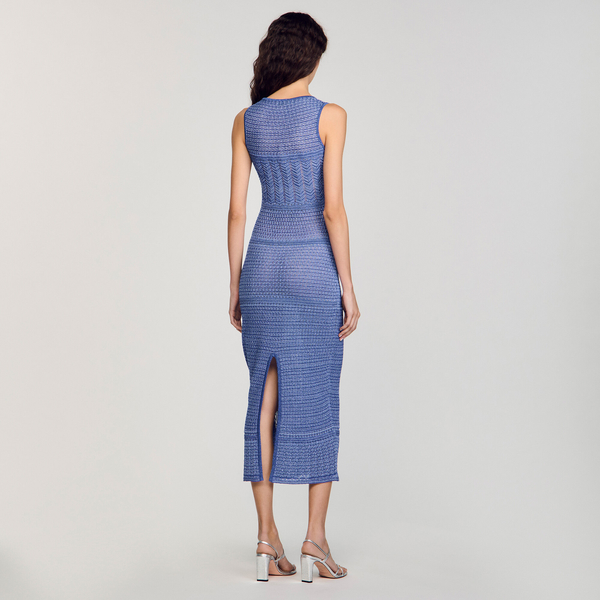 Knit midi dress