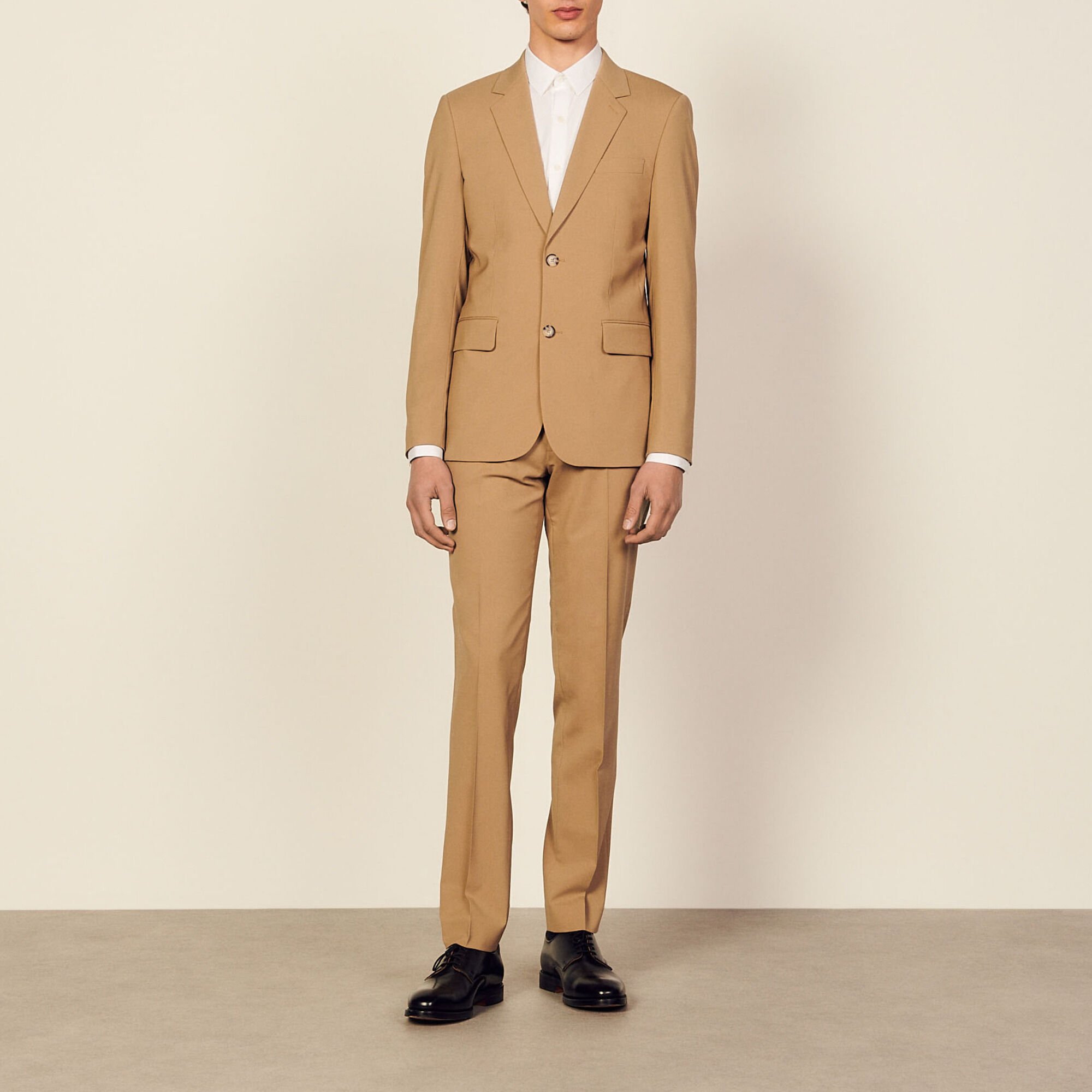 Virgin wool suit jacket
