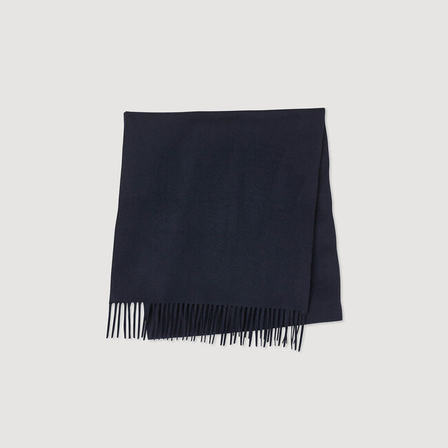 Wool  and cashmere scarf