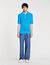 Knit polo shirt