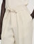 Elasticated linen trousers