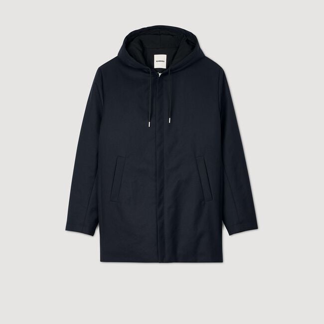 Hooded padded parka - Men | Sandro