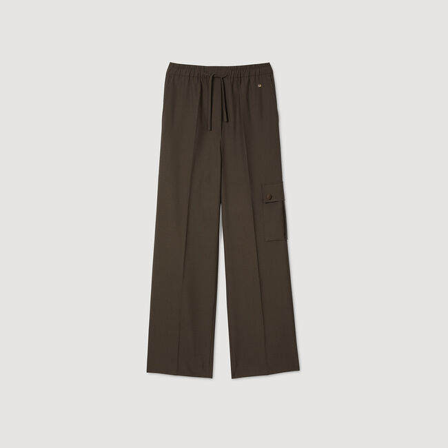 Elasticated waist trousers