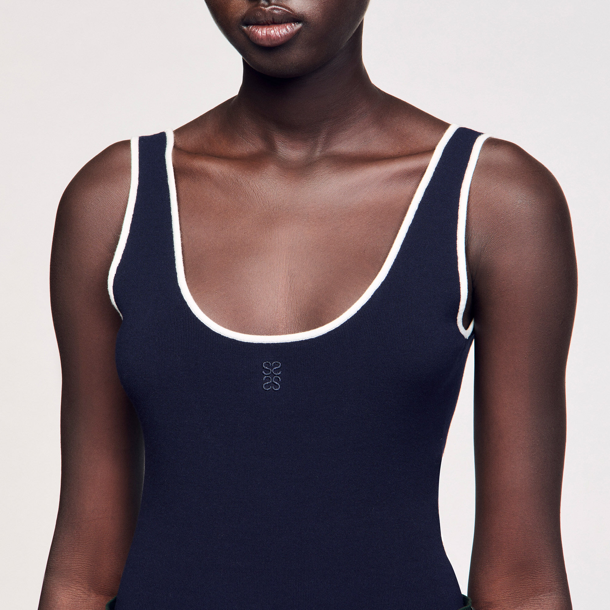 Knit bodysuit