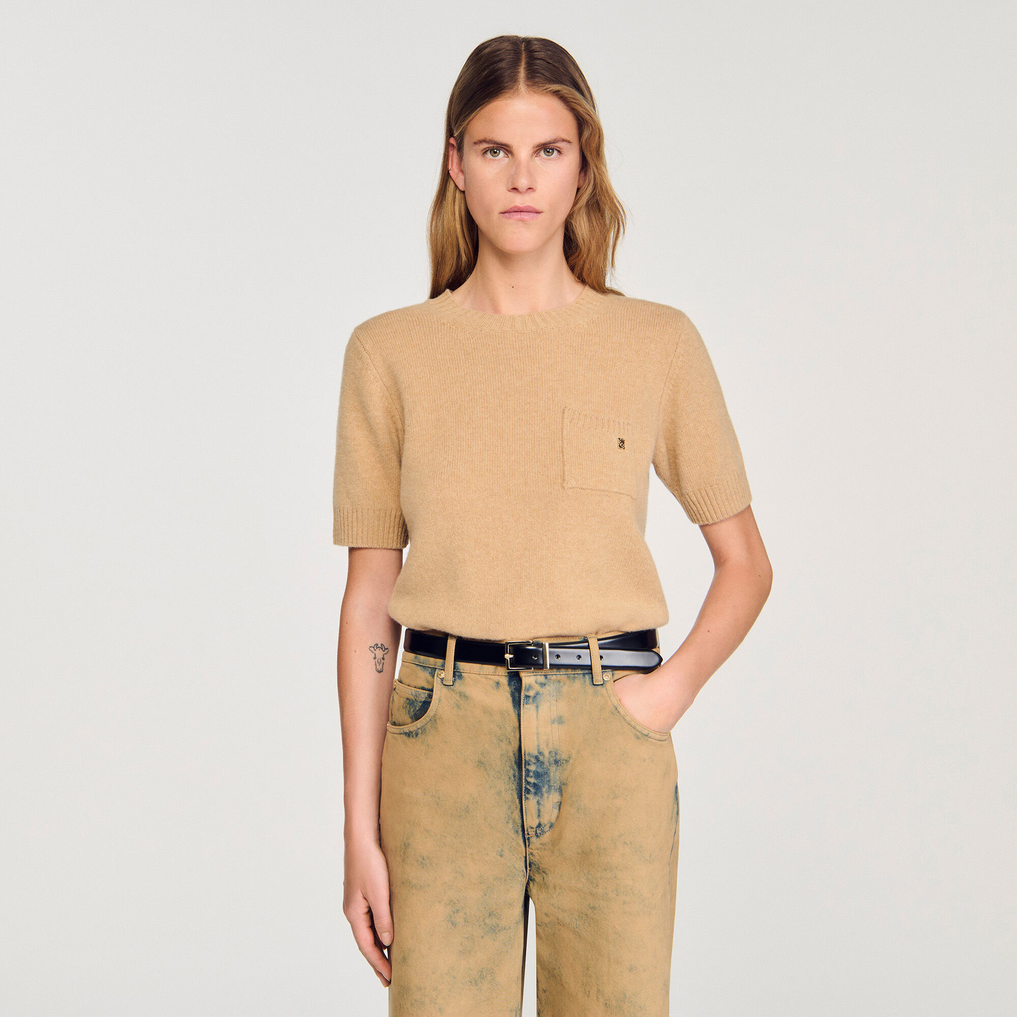 Short-sleeve jumper