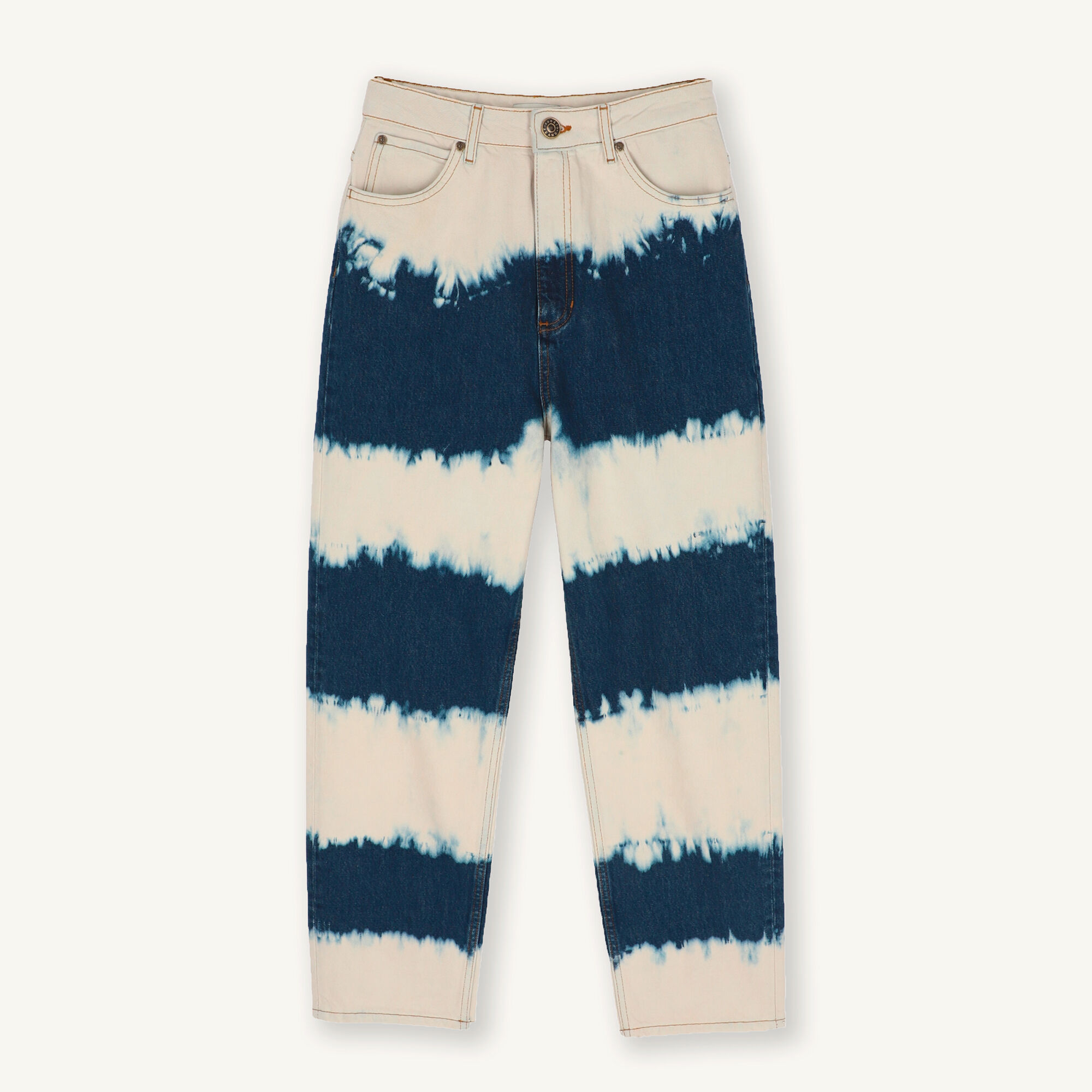 Tie-dye jeans