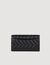 Leather crossbody clutch bag