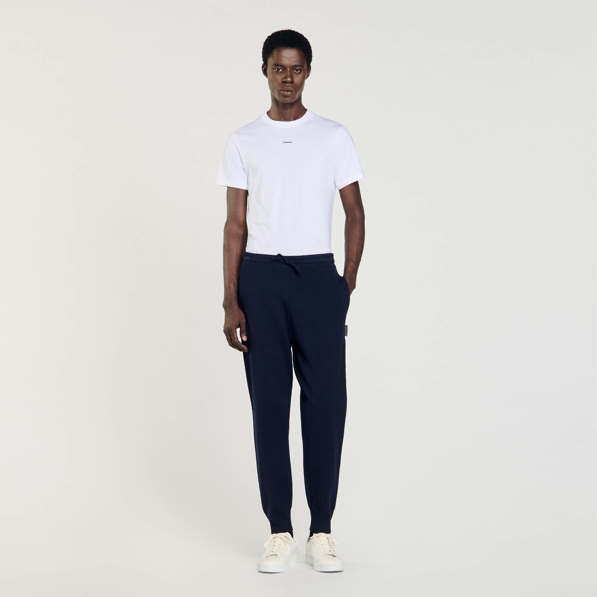 Ribbed jogging bottoms store