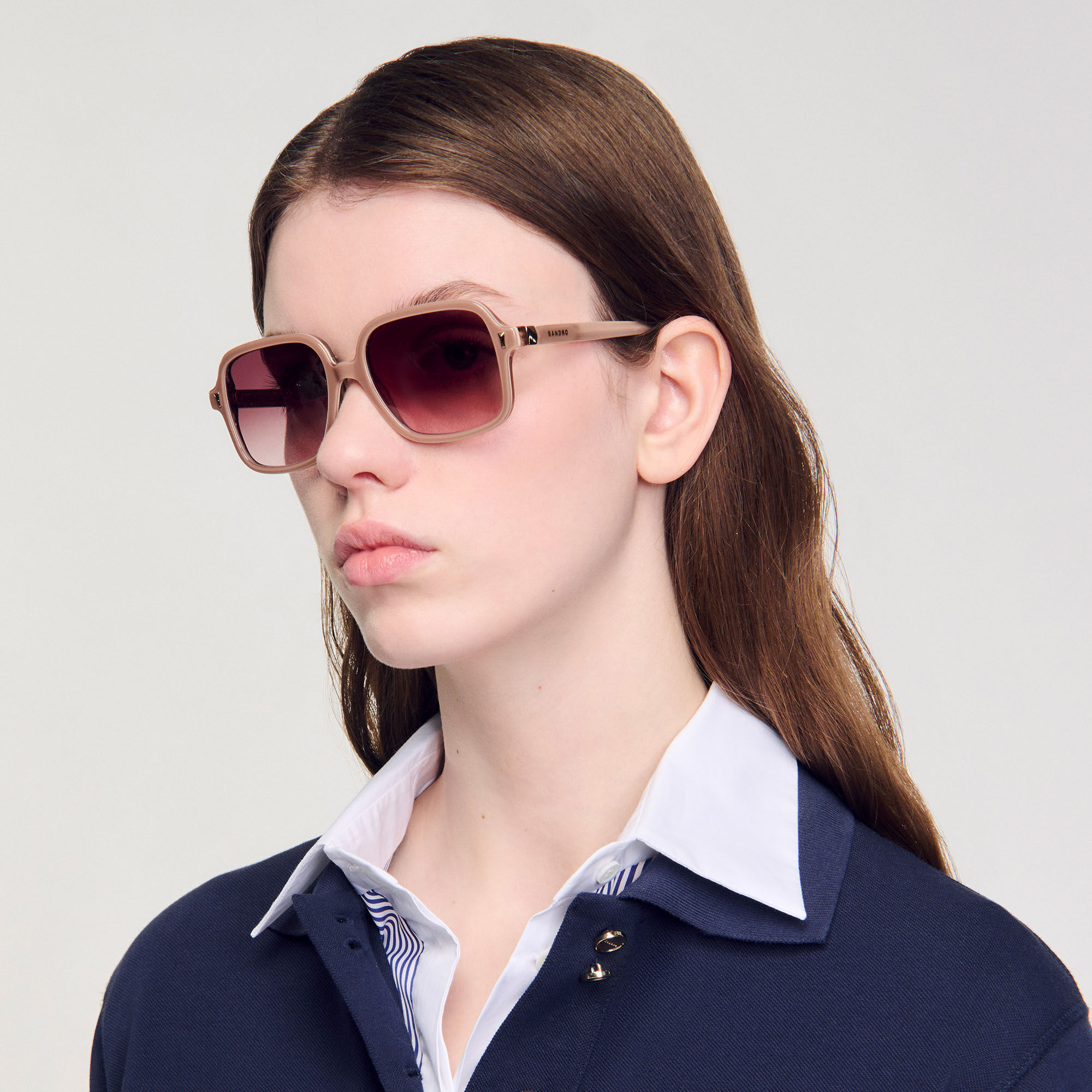 Rectangular sunglasses