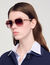 Rectangular sunglasses