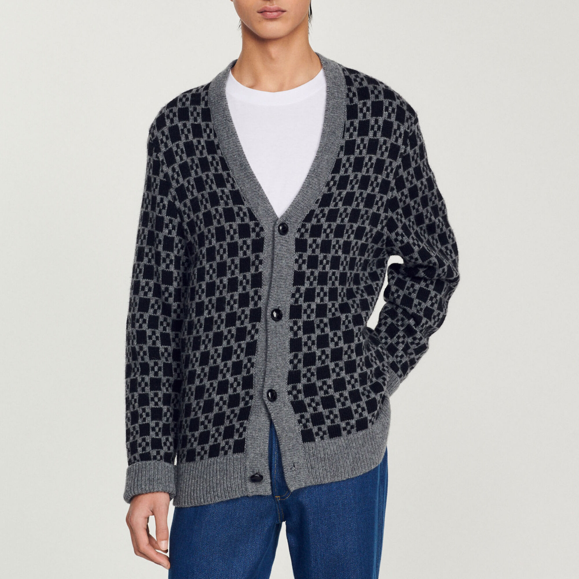Square Cross cardigan