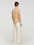 Linen polo shirt