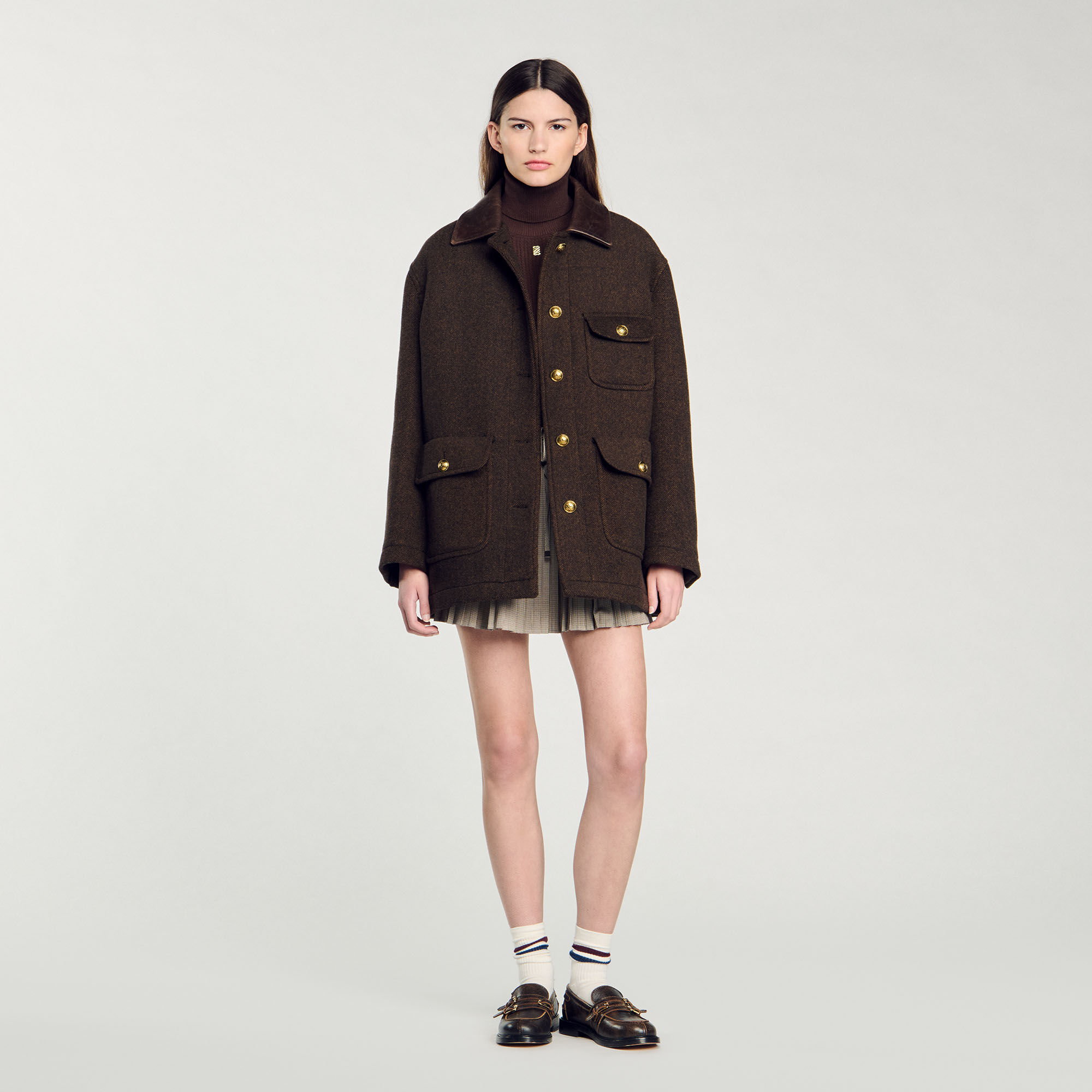 Tweed coat