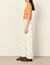  Guipure cropped top