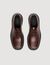 Patent leather derbies