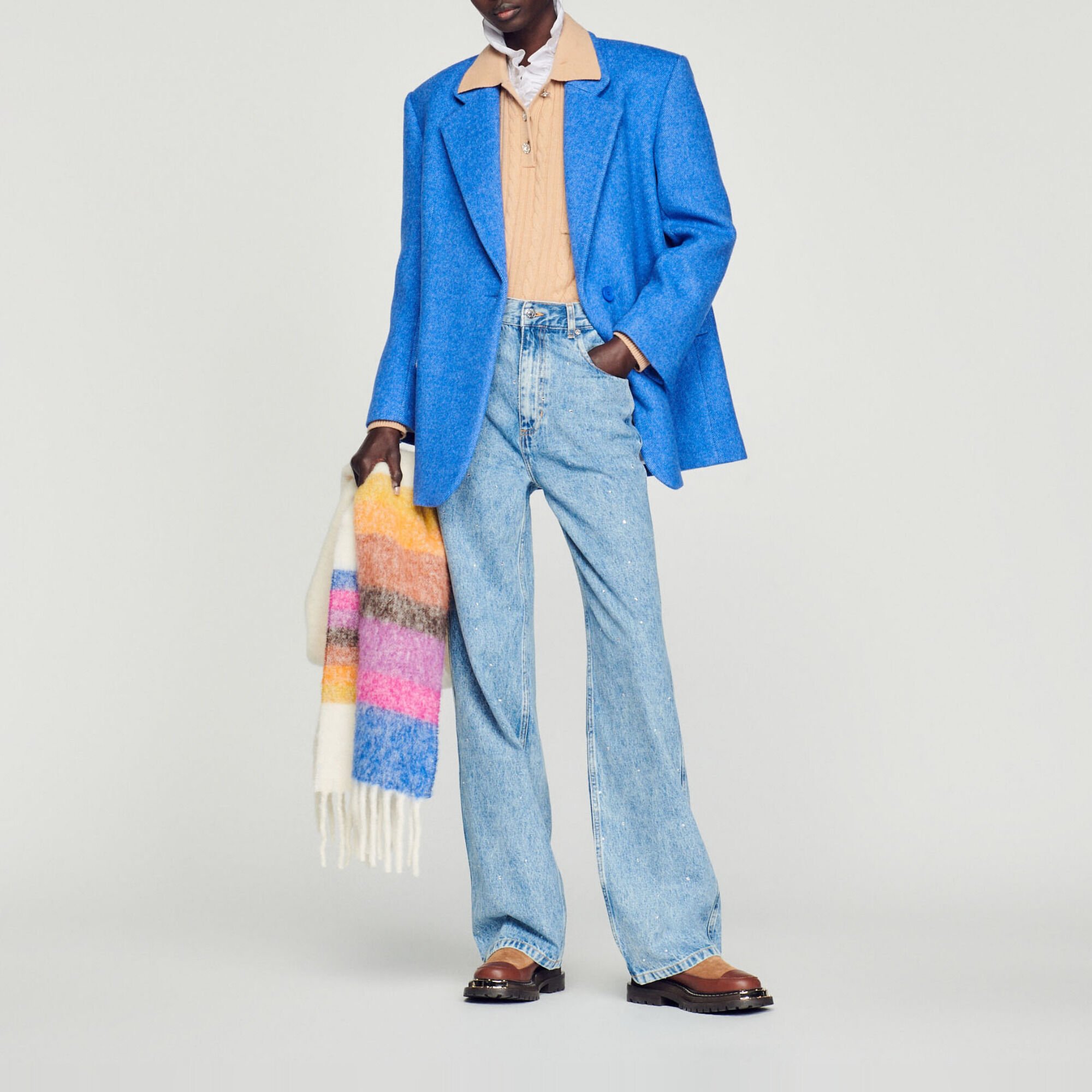 Oversized tailored jacket