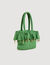 Crochet bag with tassels