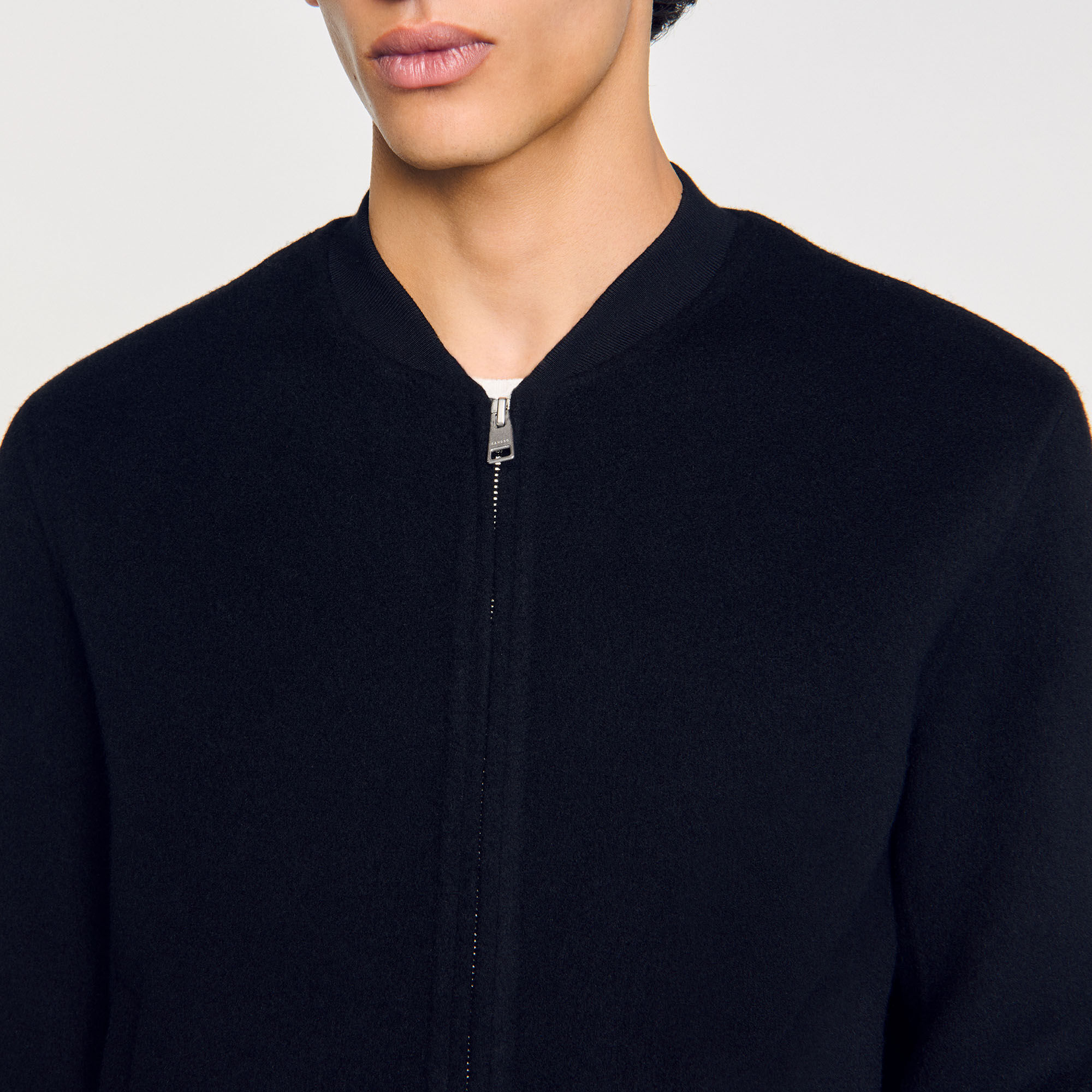 Double-faced wool jacket