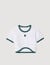 Two-tone cropped T-shirt