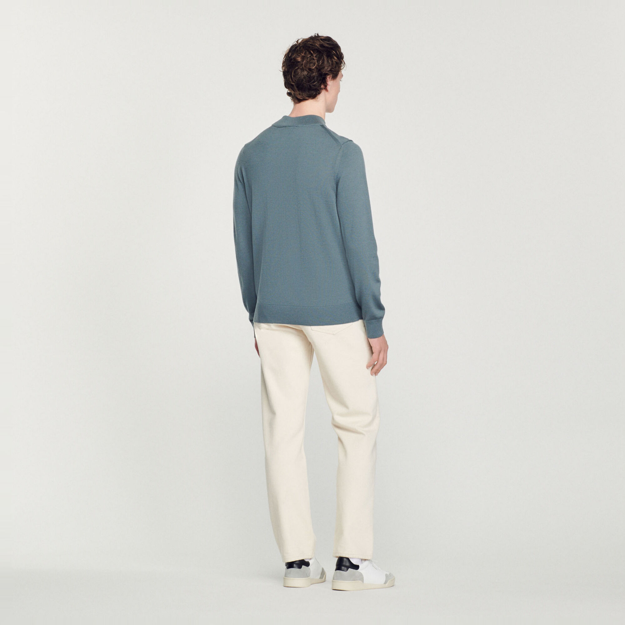Funnel neck sweater
