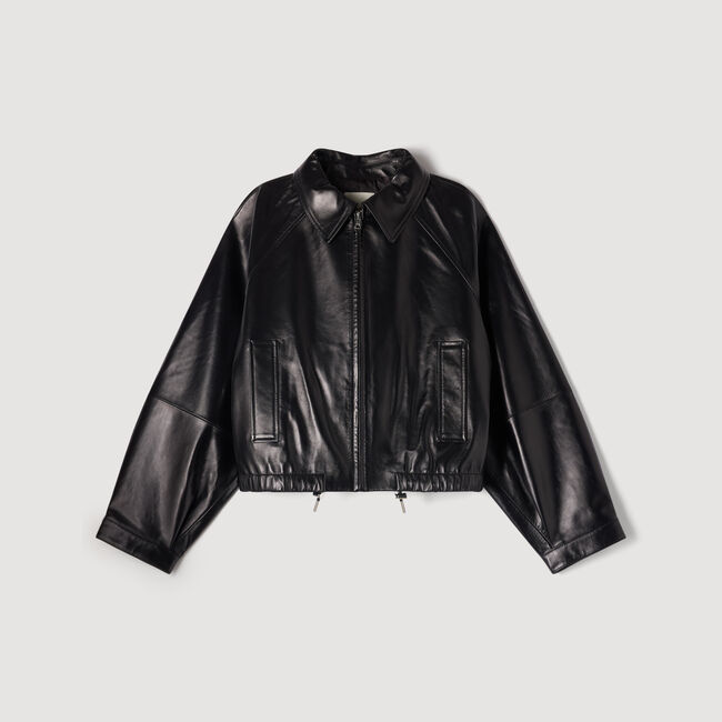 Lamb leather jacket