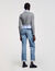 Cropped wool and cashmere jumper