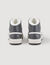 Leather high-top trainers