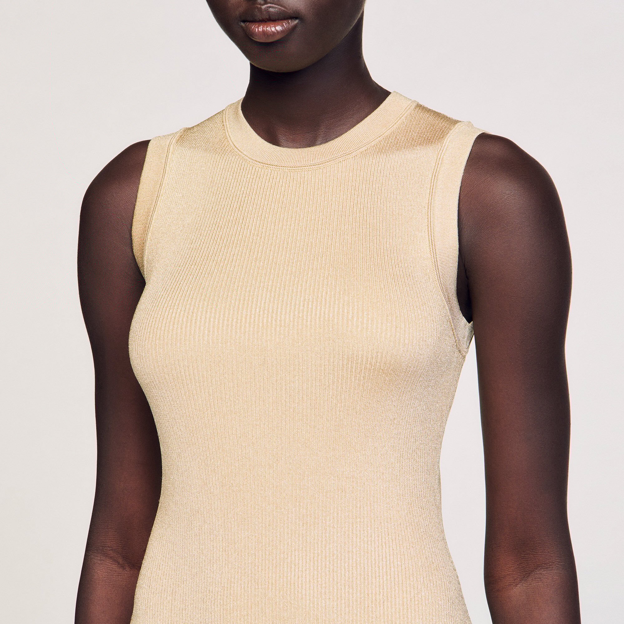 Short knit dress