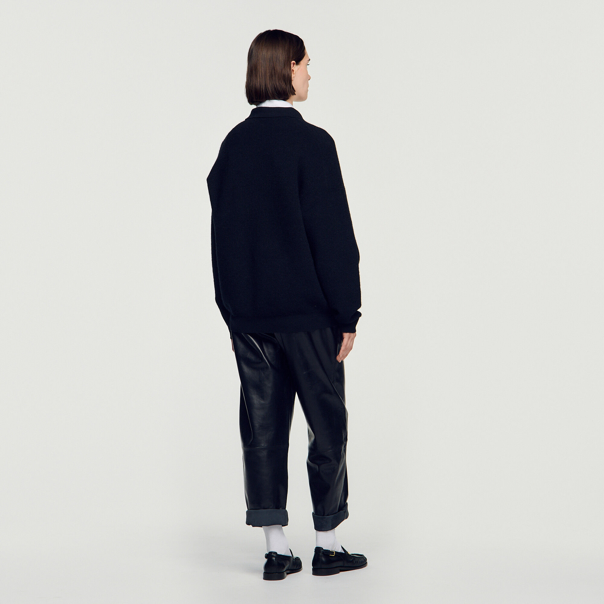 Alpaca polo shirt - Mixte | Sandro