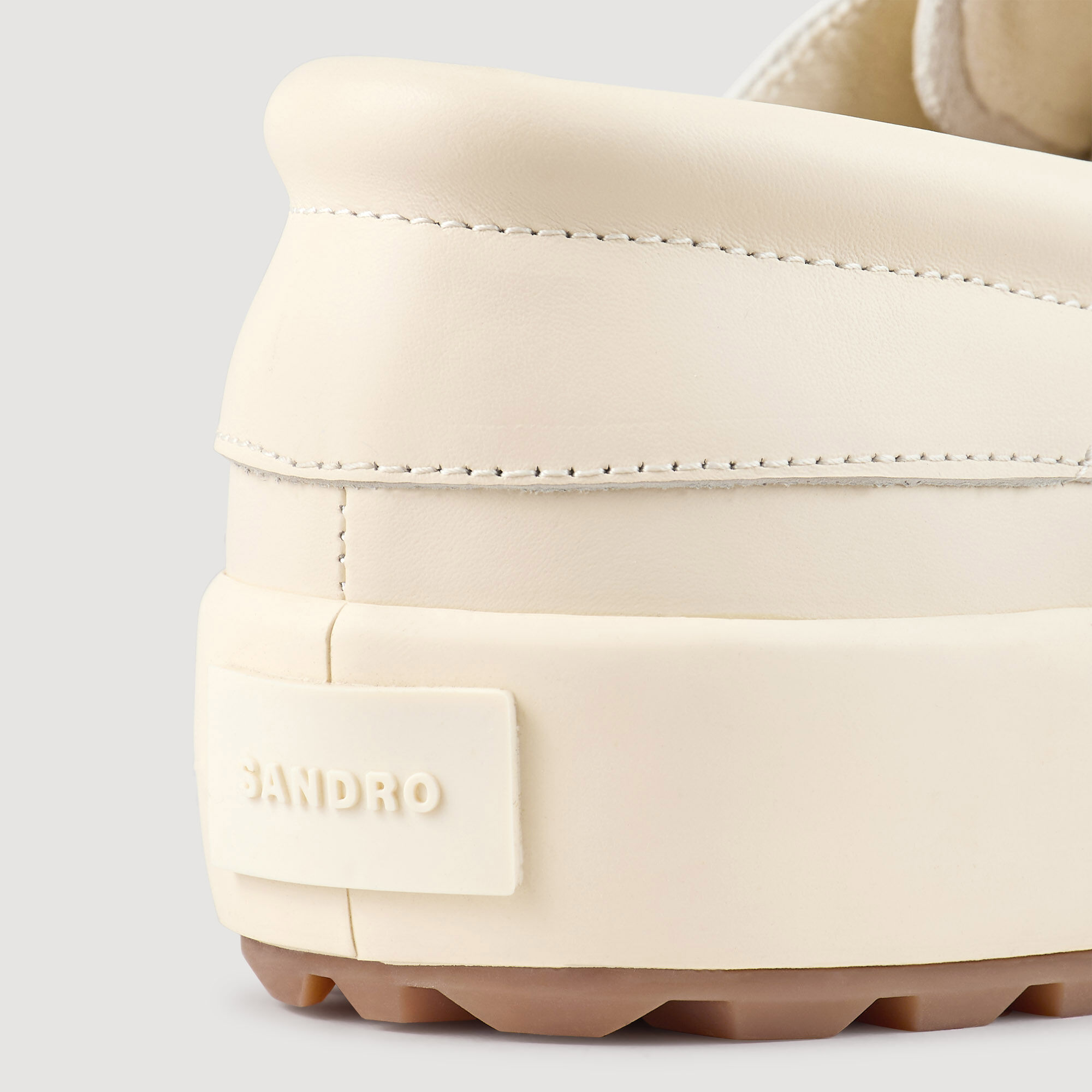 Leather boat shoes