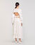 Long poplin skirt
