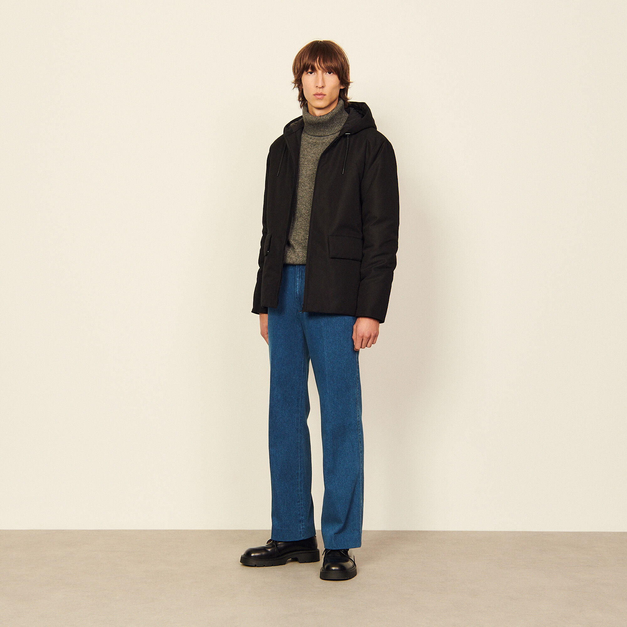 Parka in technical fabric