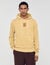 Leather patch sweatshirt