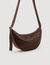 Small leather hobo bag