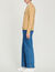 Wool cardigan with S patch