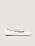 Shiny leather ballet flats