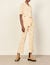 Pointelle knit trousers