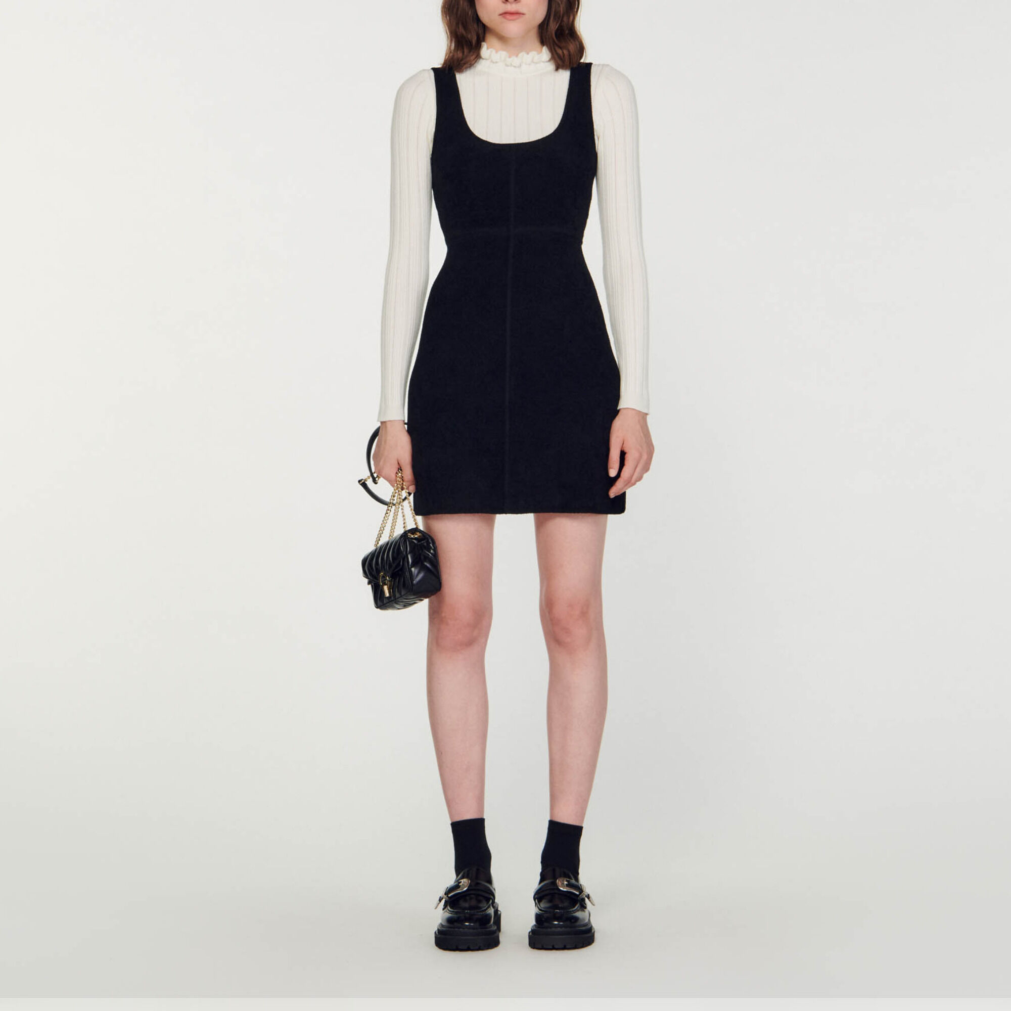 Tight hotsell pinafore dress