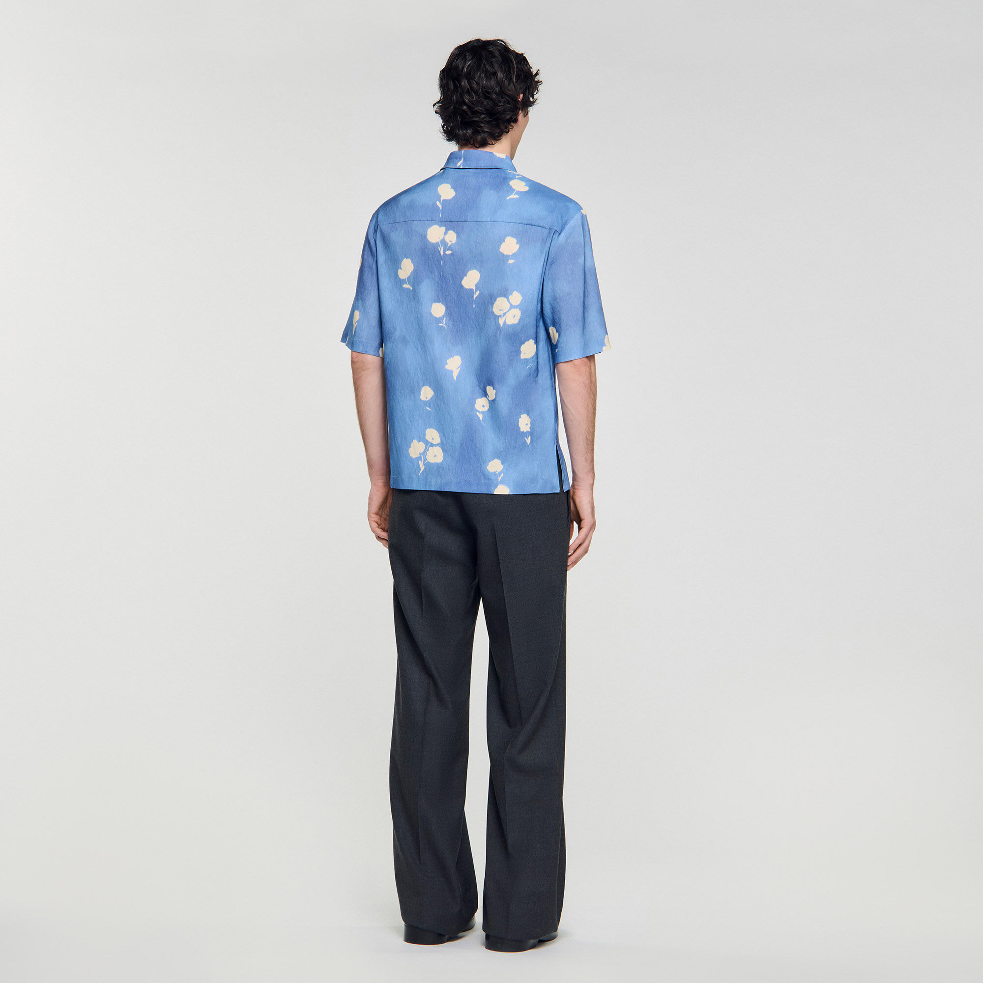 Floral motif shirt