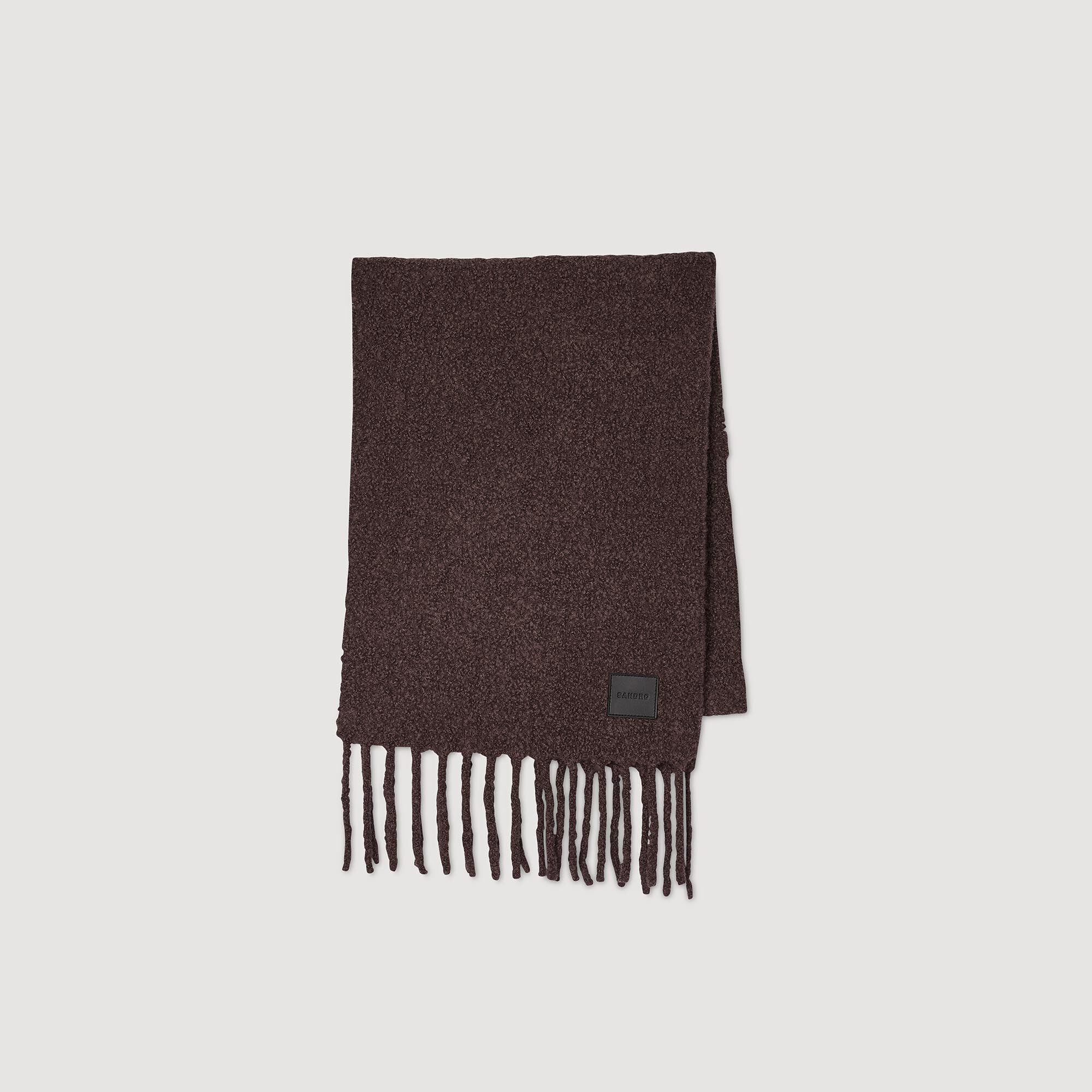 Terry-effect scarf