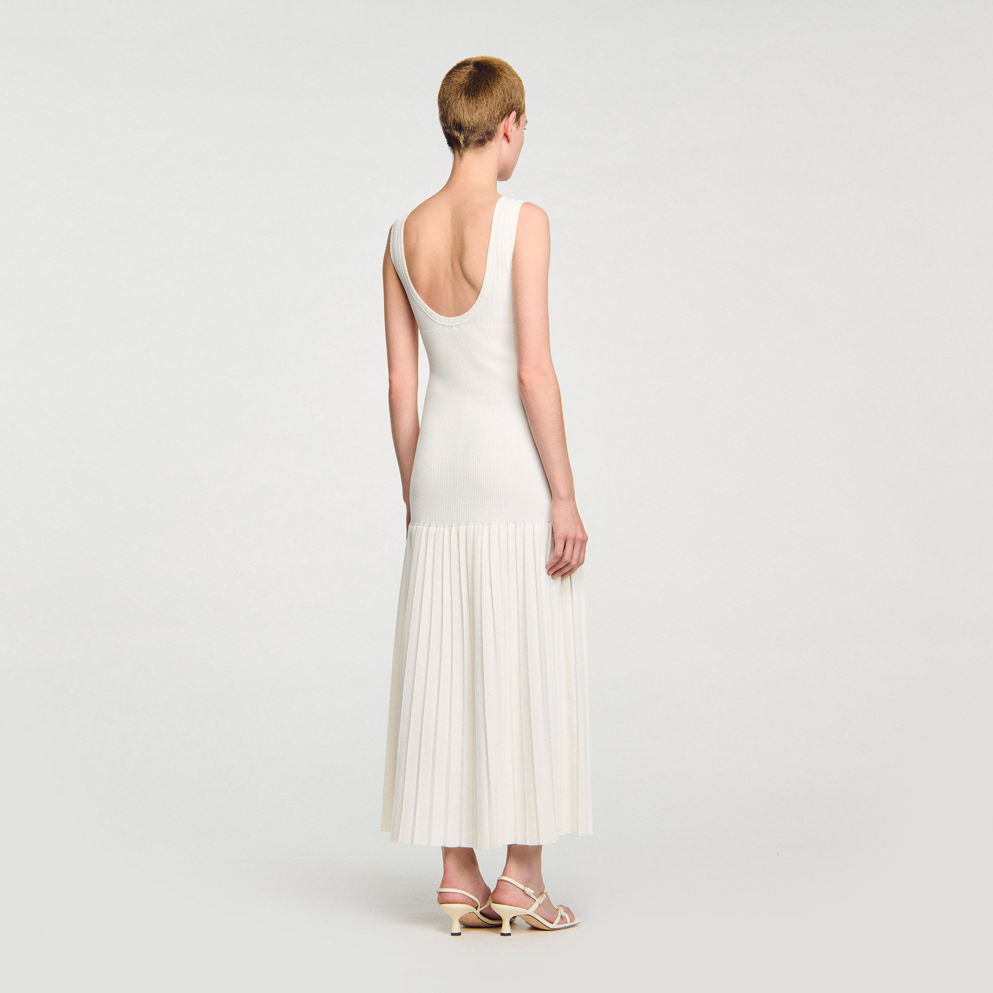 Knit maxi dress